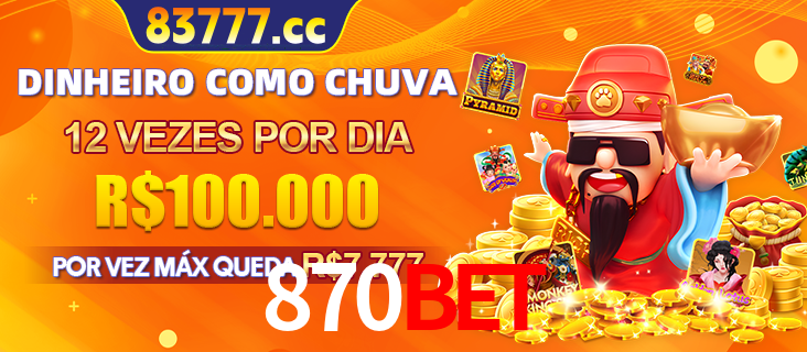 Banner do programa de recompensas Recomende para amigos do 870bet, detalhando os bônus por convidar amigos, com prêmios que chegam a R$288.888.